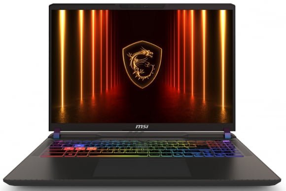 MSI Vector 16 HX AI – iliustracinė serijos nuotrauka